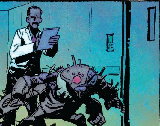 Baxter Stockman and Flyborg