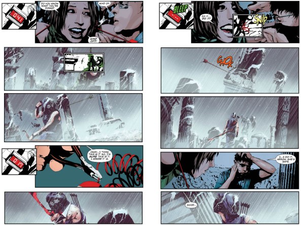 green arrow graveyard shootout