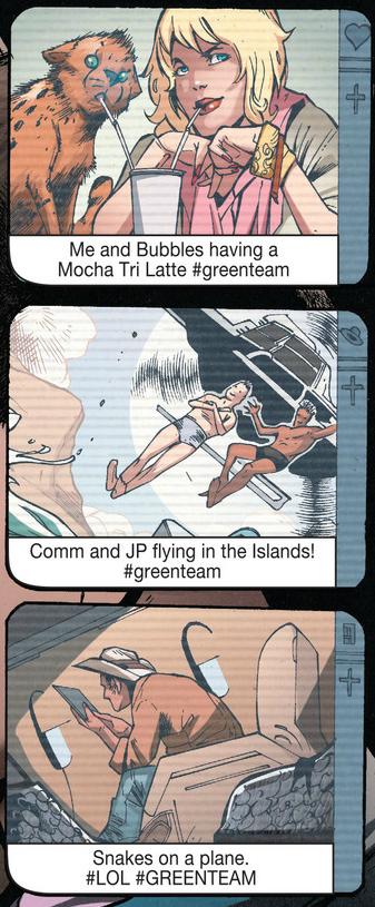 Green Team Instagram Feed Cecilia Sunbeam JP Houston Commodore 62 Murphy