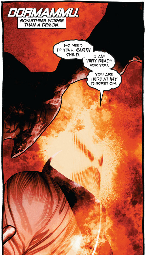 He reminds me of the villain from the first arc of "Worlds' Finest," only, you know, this fills me with less rage.