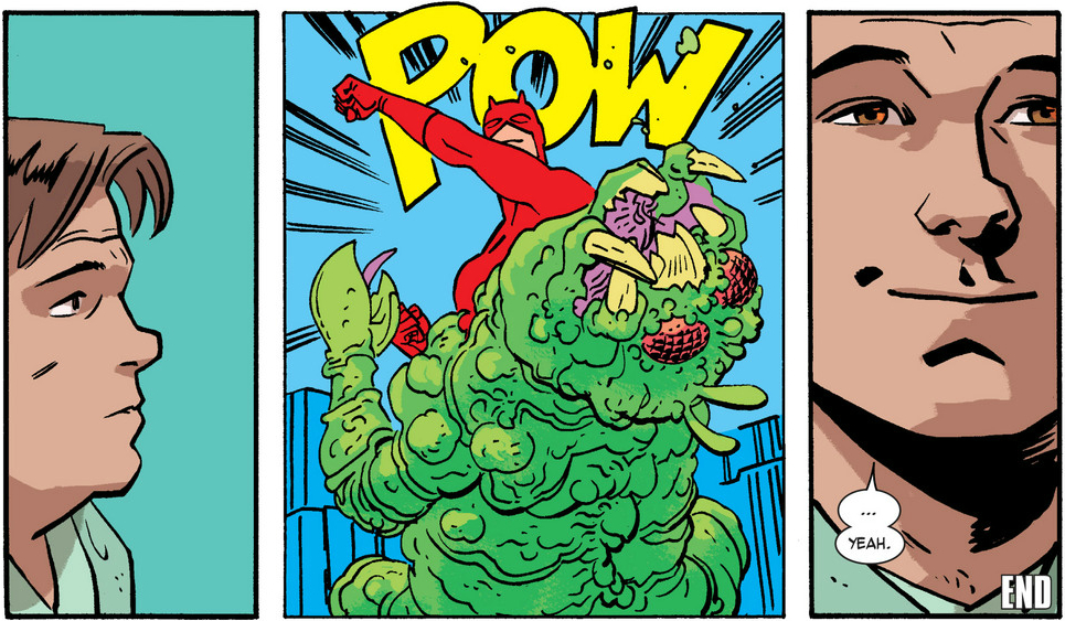 It's a good thing Foggy's cancer isn't Ben Affleck. Daredevil sure as hell can't beat him.