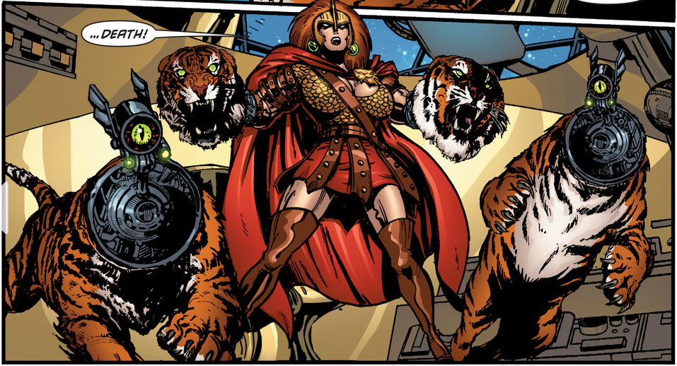 Lady Tiger Fist's hands are Grrreat!