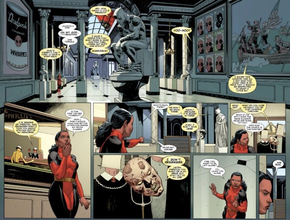 That's the less renowned "Canadian Gothic"