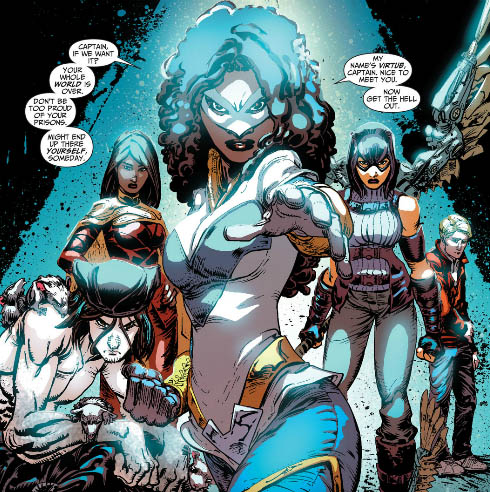 Not Pictured: Mysterious hooded figure. Probably. the movement