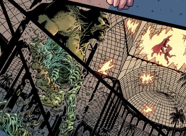 What IS Superman doing with Scarecrow?