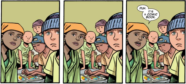 "Yeah. We have cancer, not stupid."