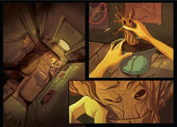 Baby Groot is adorable