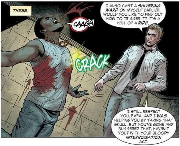 Constatine brags about his Shiver Ward