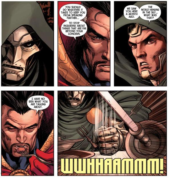 Dinner and Victor's doesn't go smoothely