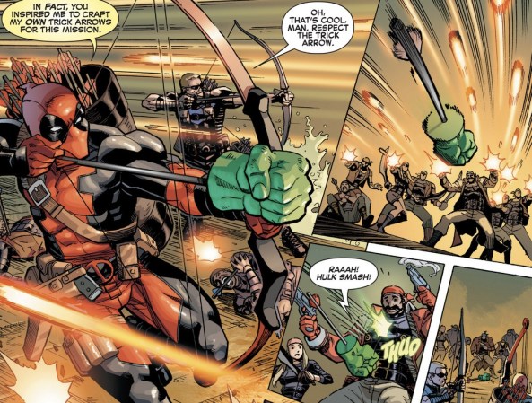 Fist flies like an arrow