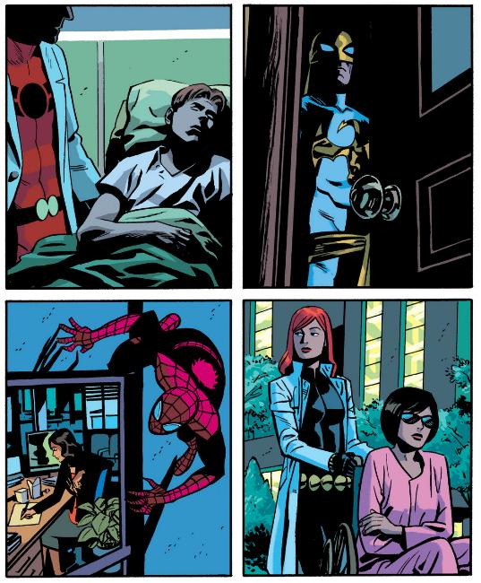 Hank Pym, Iron Fist, Spider-Man and Black Widow to the rescue