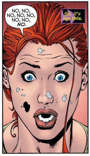 Barbara Gordon looking weird