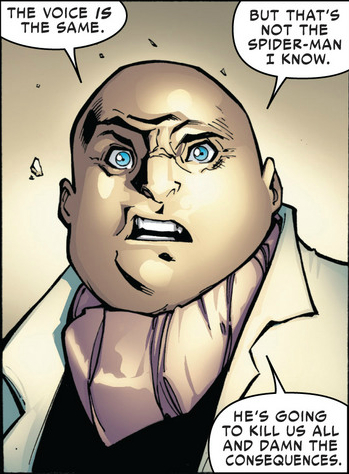 Kingpin was an Amazing Spider-Man fan