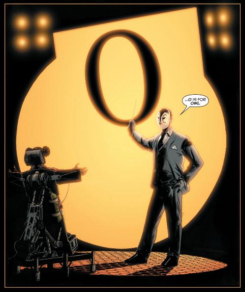 Sarah learns that O is for Owl