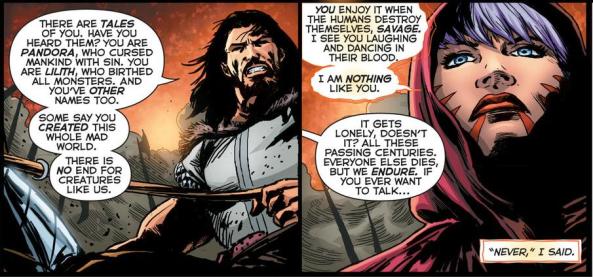 Vandal Savage tell Pandora how it is