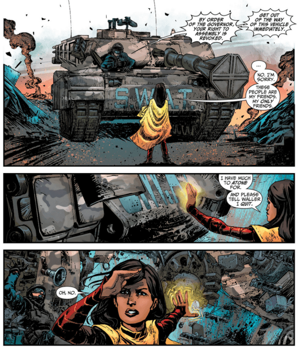 Consider this her two week notice