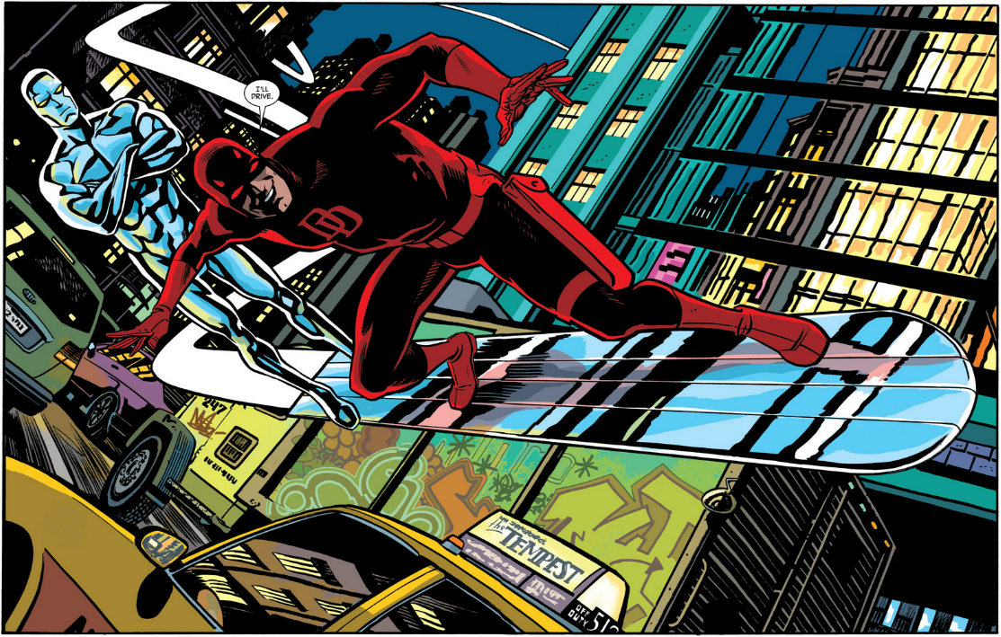 He's riding the waves made by The Tempest