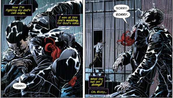 "I just wanted a piggy-back ride..."