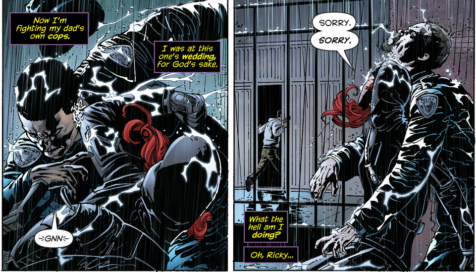 I just wanted a piggy-back ride...