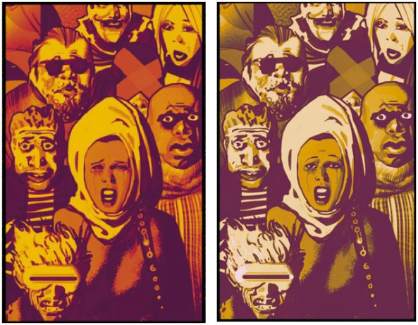 "We're frozen in disbelief!"