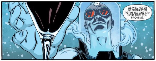 Freeze has one glass of wine (okay, maybe two)