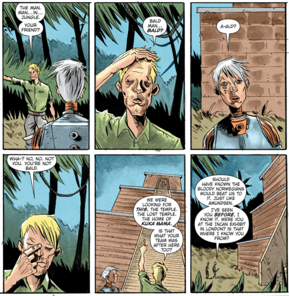 He just keeps talking