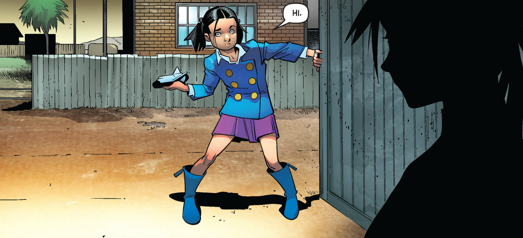 "My mommy said not to talk to strangers with tails."