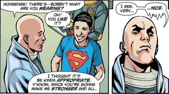 Oh, I get it -- he means "NOT nice"!