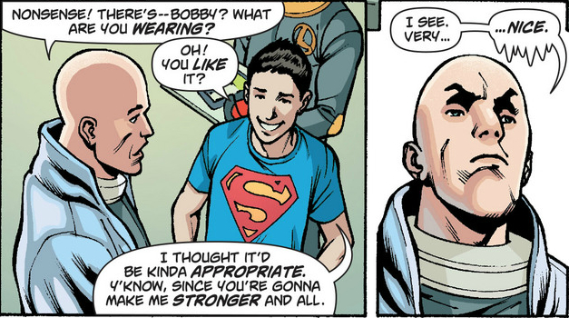 Oh, I get it -- he means "NOT nice"!