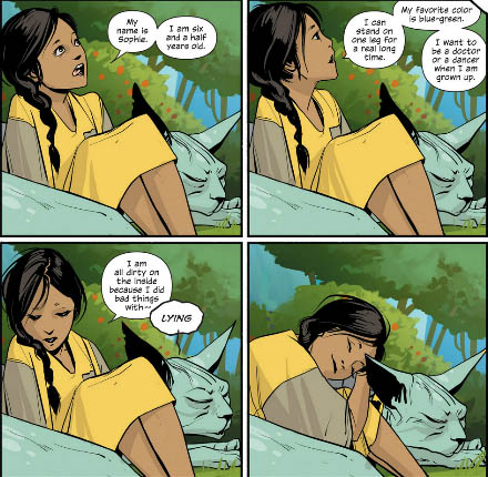 sophie and lying cat