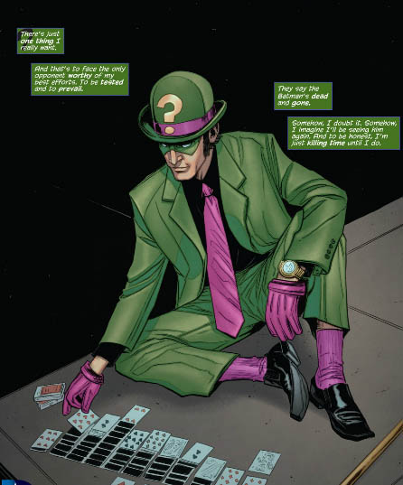 the riddler killing time