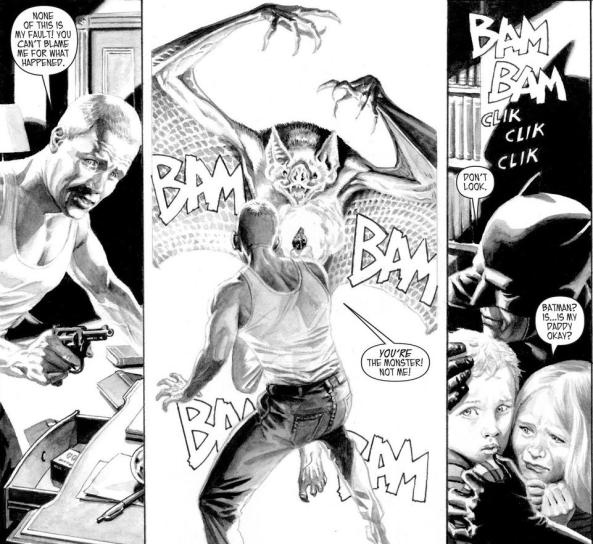 Man-bat knows who the real monster is