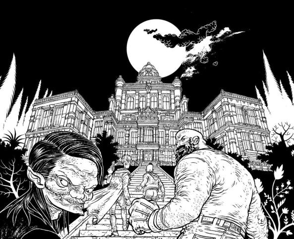 Rafael Grampa's twisted Gotham