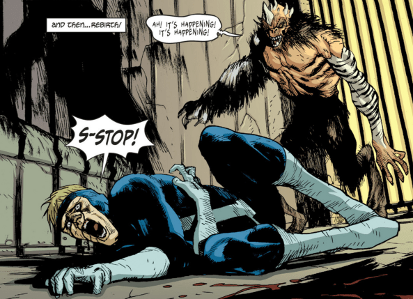 Rebirth looks painful