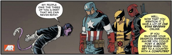 We're trying, Wade. We're trying.