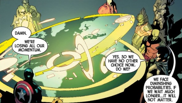 "Yes, but what's going on on Earth right now?"