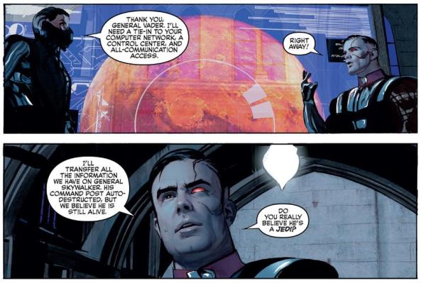 Darth Vader and Prince Valorum