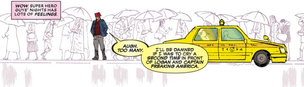 Deadpool doesn't like all the feels