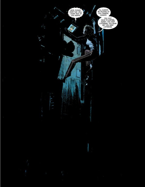 It's weird, I always get something in my eye when I get to this part. lee says goodbye