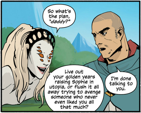 Quick! Try to explain this panel to your mom!