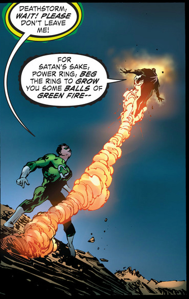 Goodness gracious great balls of green fire