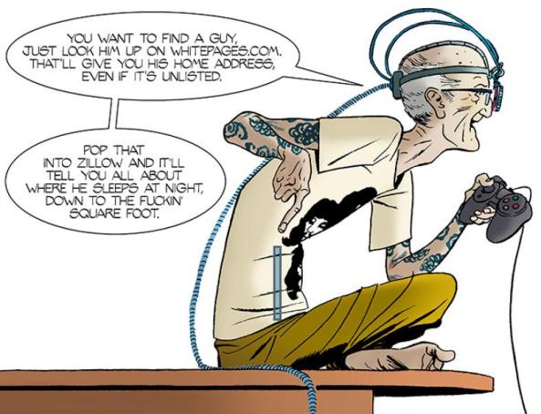 Grandpa is internet savvy