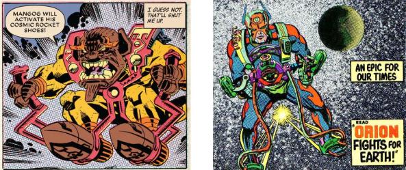 Orion and Mangog shop at the same space-scooter store