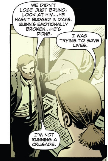 You're washed up kid!