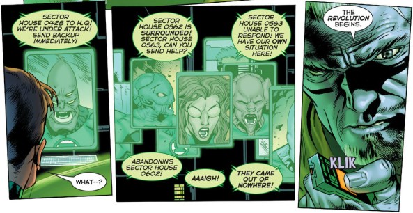 Green Lantern Attack!