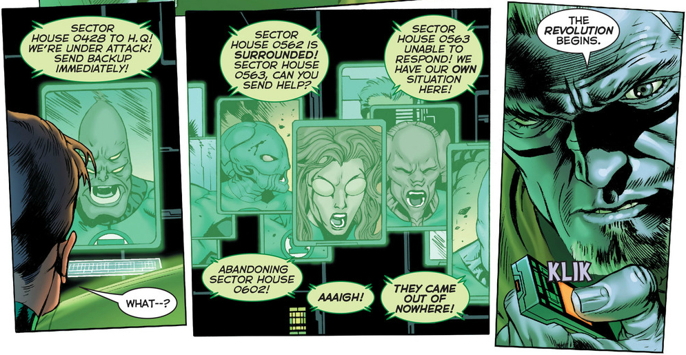 Green Lantern Attack!