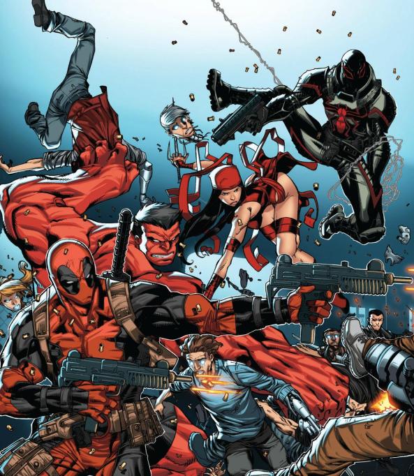 Thunderbolts fighting robots