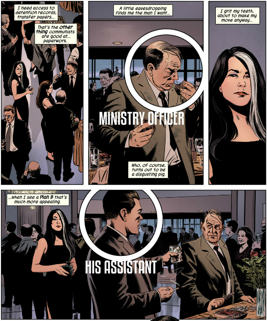 Velvet casing the party