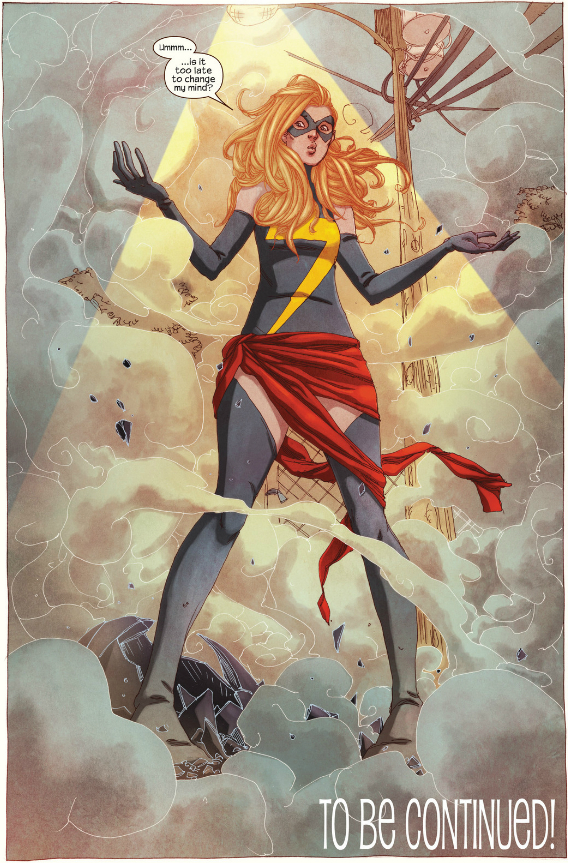 Is this the new Ms. Marvel or the new WASP, amirite?