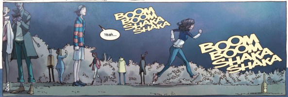 see? Dislike the scratchy, long-distance faces but I love the stomp